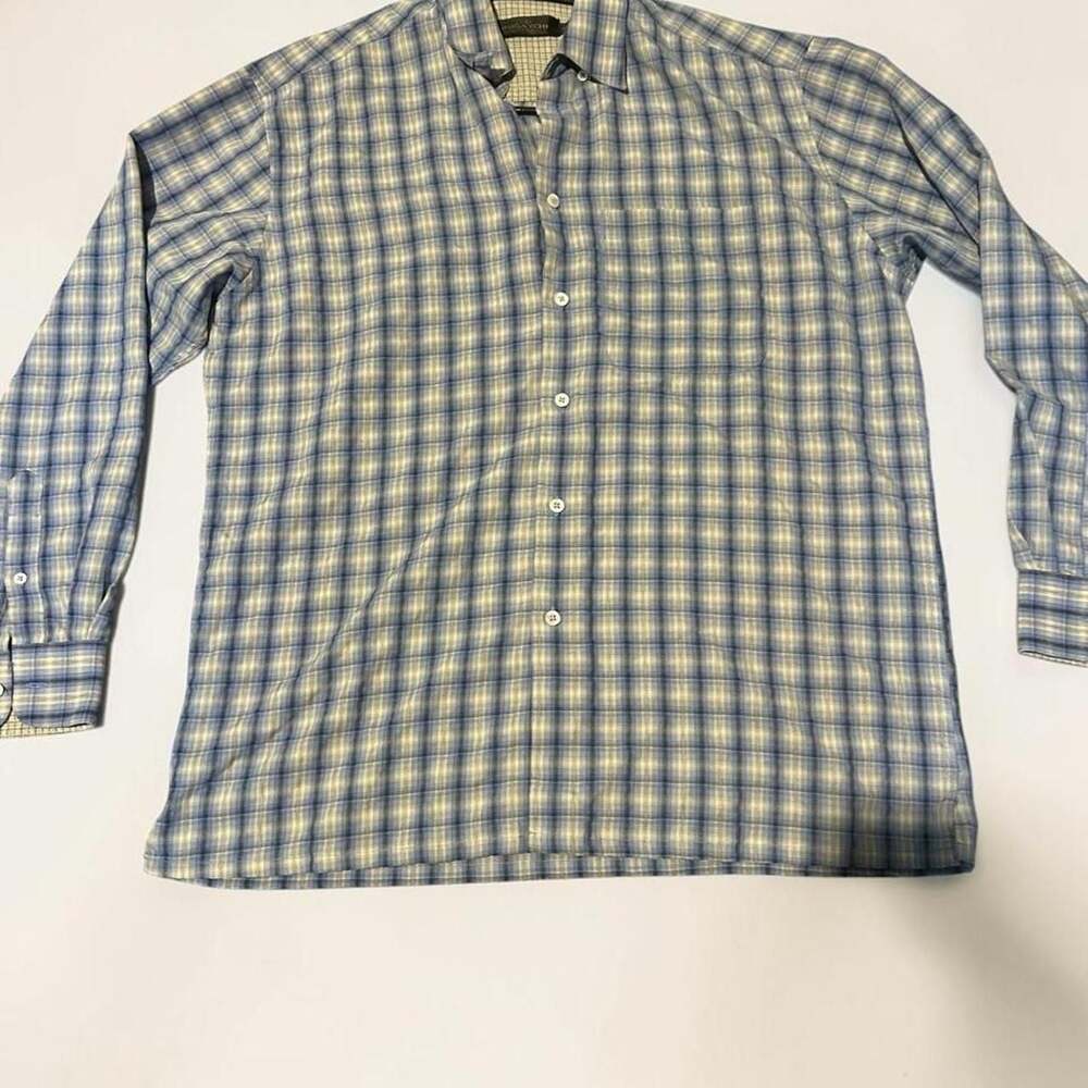 Abercrombie & Fitch Muscle Fit Plaid Button-Up Shirt Men's Large